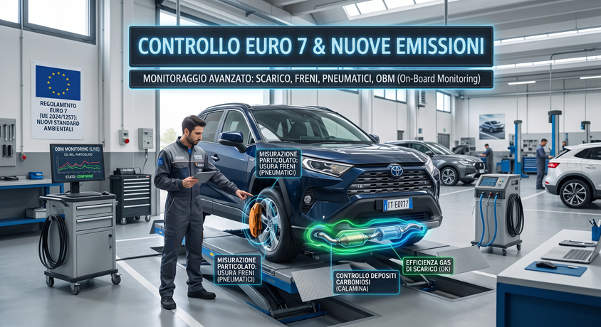 Nuovi controlli emissioni con l'Euro 7: cosa cambia per i veicoli? Scopri come mantenere il motore efficiente e superare i test di revisione senza problemi.